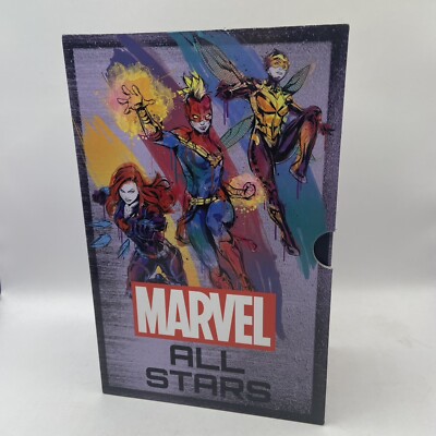 Marvel All Stars 3 Paperback Novel Box Set Wasp Captain Marvel Black Widow