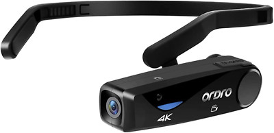 4K Head Mounted Camcorder EP6 Wearable Video Camera FHD 1080P 60FPS Vlog Camera 
