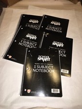 School Smart Spiral Non-Perforated 1 Subject Wide Ruled Notebook, 10-1/2 x 8