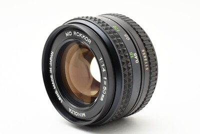 MINT] Minolta MD Rokkor 50mm f/1.4 From JAPAN | eBay