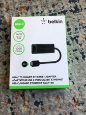 Brand New OEM Belkin USB-C to GIGABIT Ethernet Adapter Type C - Model F2CU040