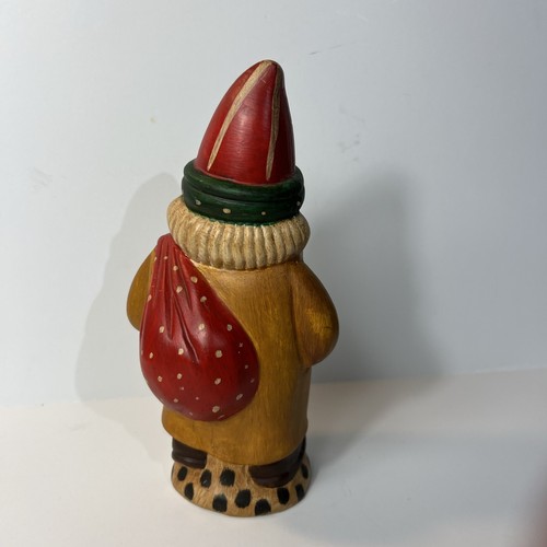 Vintage Richard Connolly Volkskunst Weihnachtsmann. 1998. #364 - Bild 5 von 9