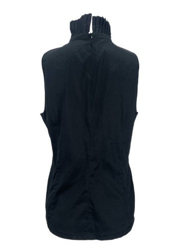 ELIZABETH MCKAY Women's Black Coctail Blouse #4030 10 NWT - Picture 2 of 2