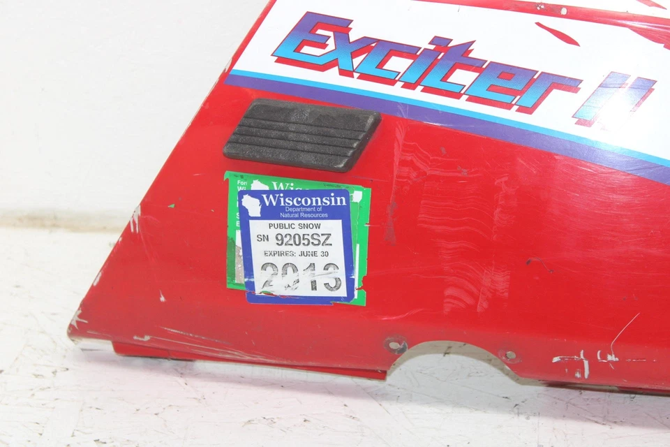 Yamaha Exciter Ii Le 1992 OEM panel lateral derecho 88S-2197H-00-00 SY126 Foto 2 de 4