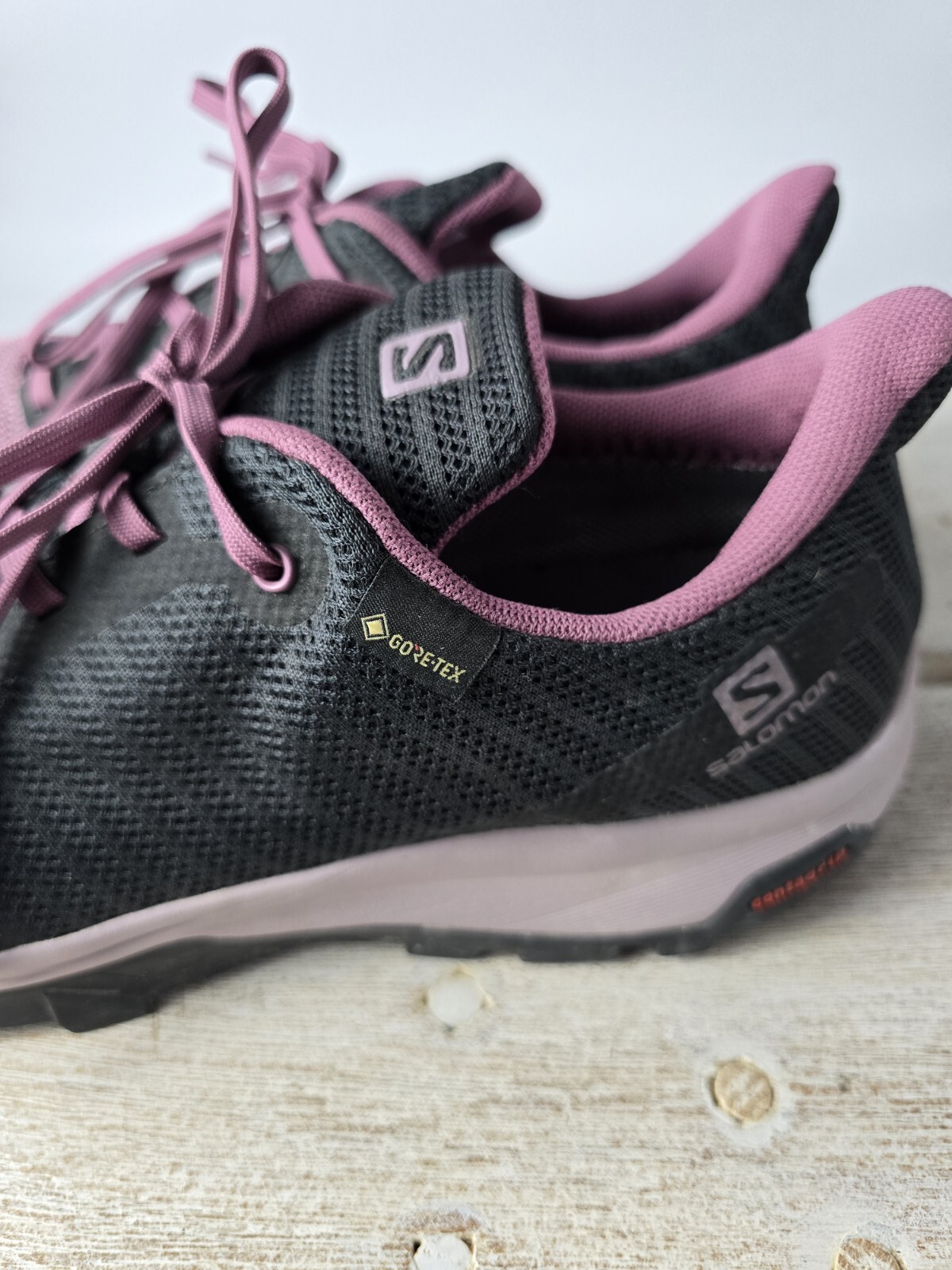 Scarpe Salomon Outbound Prism GTX Trail Hiking Donna 9 Gore Tex Atletica