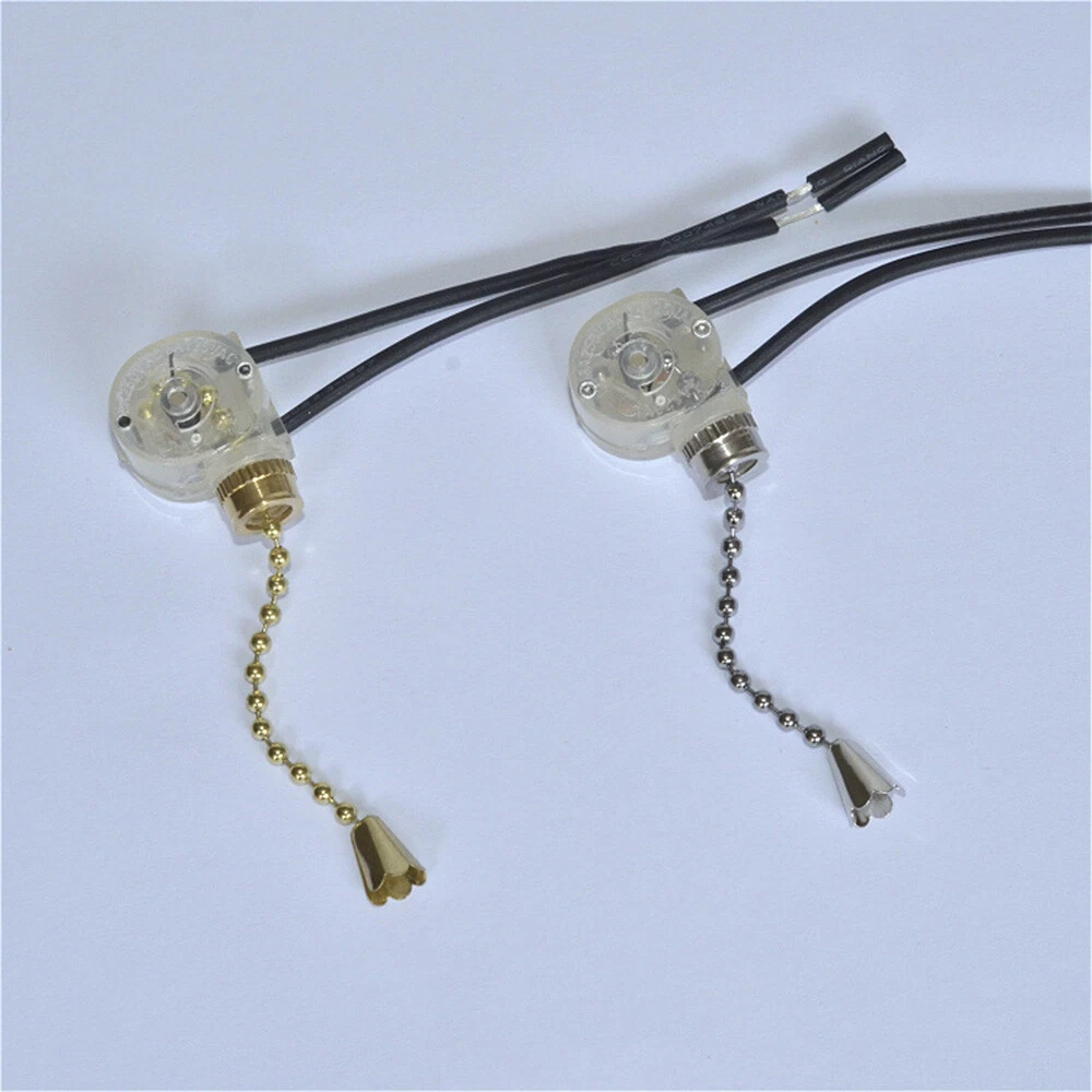 Bedside lamp 2024 with pull cord