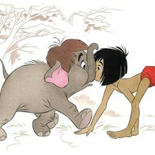 Mowgli y Baloo (película El libro de la selva) - Jaume Esteve - Edición exclusiva