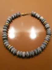 Bijoux Createur Collier Pierre Dm Danae Paris 42 Cm