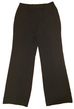 NEW RTLS 80 EXPRESS WOMENS BLACK STRETCH DRESS PANTS SZ 2 TALL INSEAM 34  