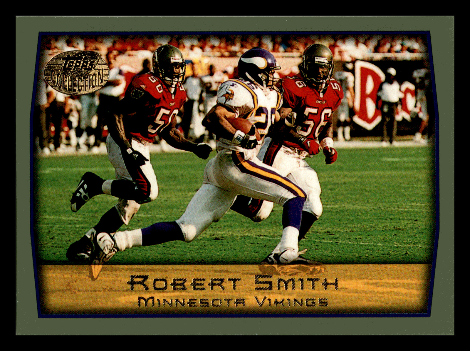 1999 Topps Collection Robert Smith  Minnesota Vikings #220 Centered Mint