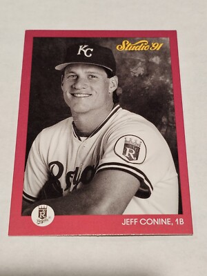 1991 Studio Jeff Conine Kansas City Royals #63