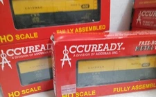ACCURAIL HO RTR  40FT STEEL AAR BOXCAR X 3 CSTPM@O