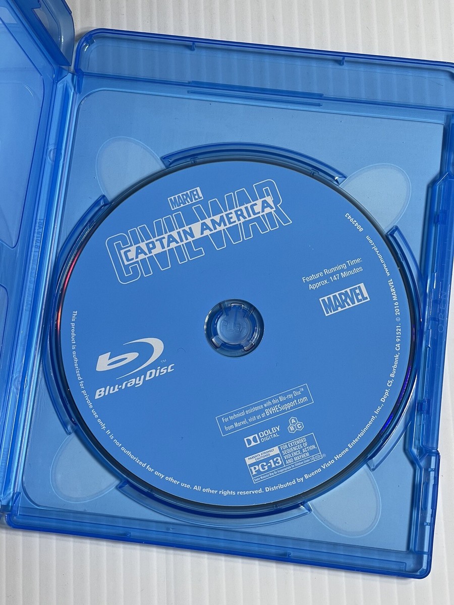 その他 2Blu-ray Movie Captain America: Civil War  NONE NOT ON LABEL /00220 Amazon.com: Captain America: Civil War [Blu-ray] : Chris