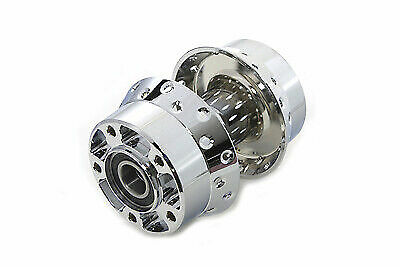 Chrome Front Wheel Hub 25mm Bearings for Harley Davidson by V-Twin | eBay