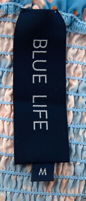 blue life donia dress Cabana Life - Myers Flowy Cinch Waist Dress - Blue