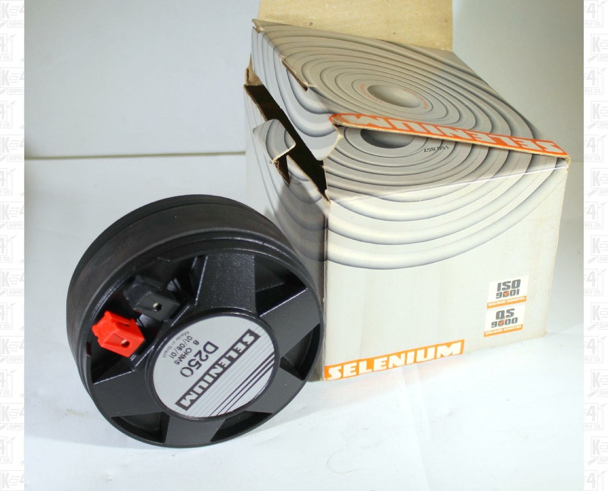 Selenium 8 Ohm Horn Speaker Tweeter Driver D250 Brazil | eBay