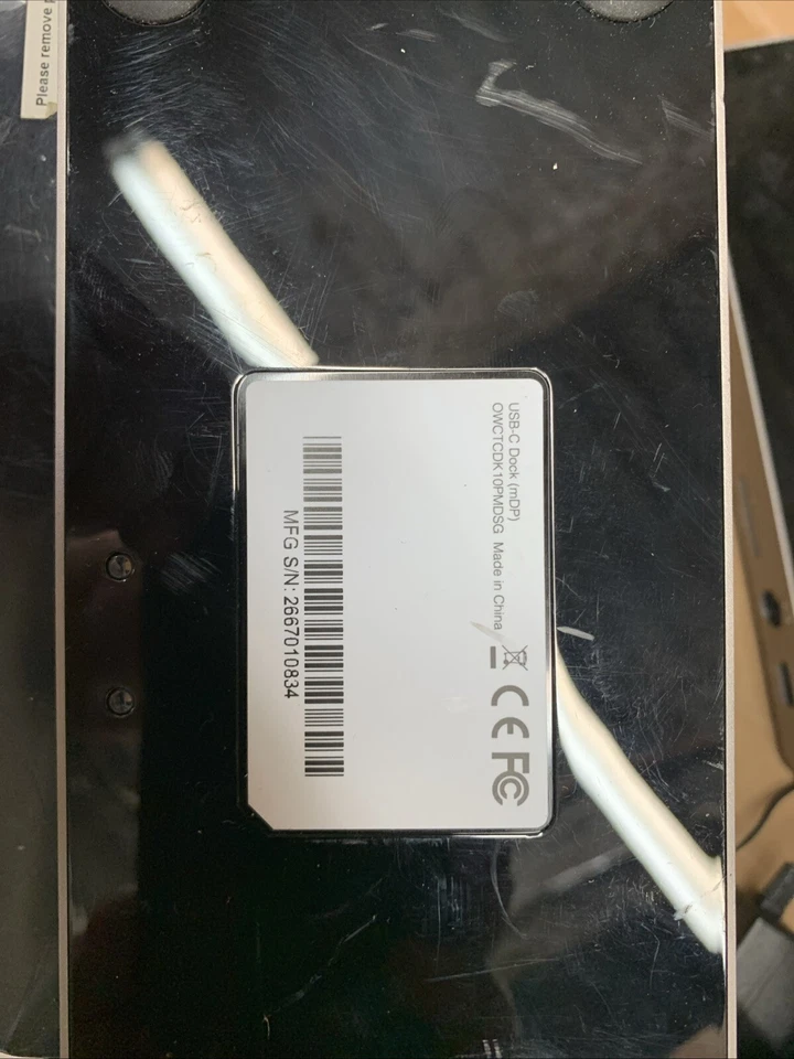 OWC USB-C Docking Station OWCTCDK10MHSG - Space Gray NO CABLES - Image 4 of 4