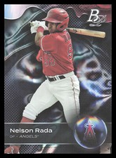 2023 Bowman Platinum Top Prospects #TOP-40 Nelson Rada Los Angeles Angels