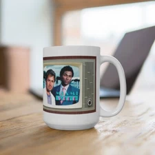 Miami Vice TV Show Tv Retro Design Ceramic Mug 15oz Extra Large 
