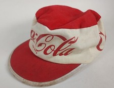 Vintage Coca-Cola Painters Hat. Sm/md. Boys Made In USA
