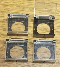*Pack of 4* NEW EAO Hinged Clear Plastic Protective Switch Cover 24x23.5mm