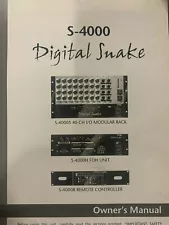 Roland Digital Snake System