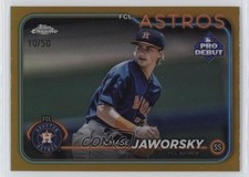 2024 Topps Pro Debut Chrome Gold Refractor 10/50 Chase Jaworsky #PDC-3 15sd