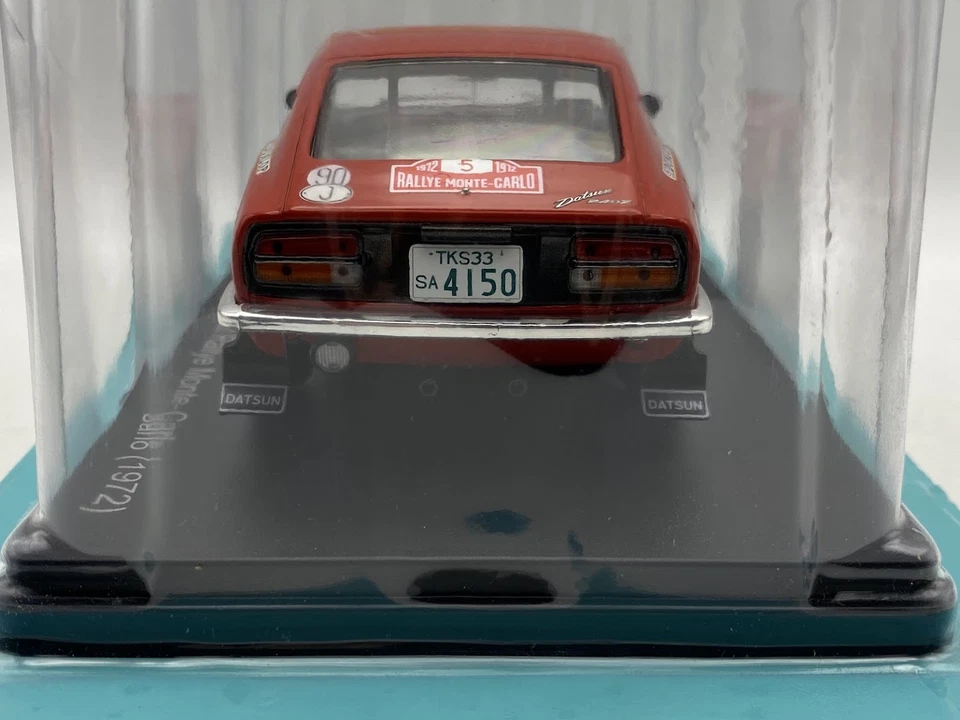 1:24 Datsun Fairlady 240Z Aaltonen Rally Montecarlo 1972 Japan Hachette diecast - Immagine 4 di 4