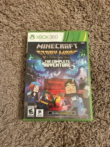 Minecraft: Story Mode - The Complete Adventure (Episodes 1-8) Xbox 360 Tested
