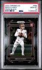 2022 PANINI CHRONICLES PRIZM BLACK #PB8 BROCK PURDY ROOKIE RC PSA 10