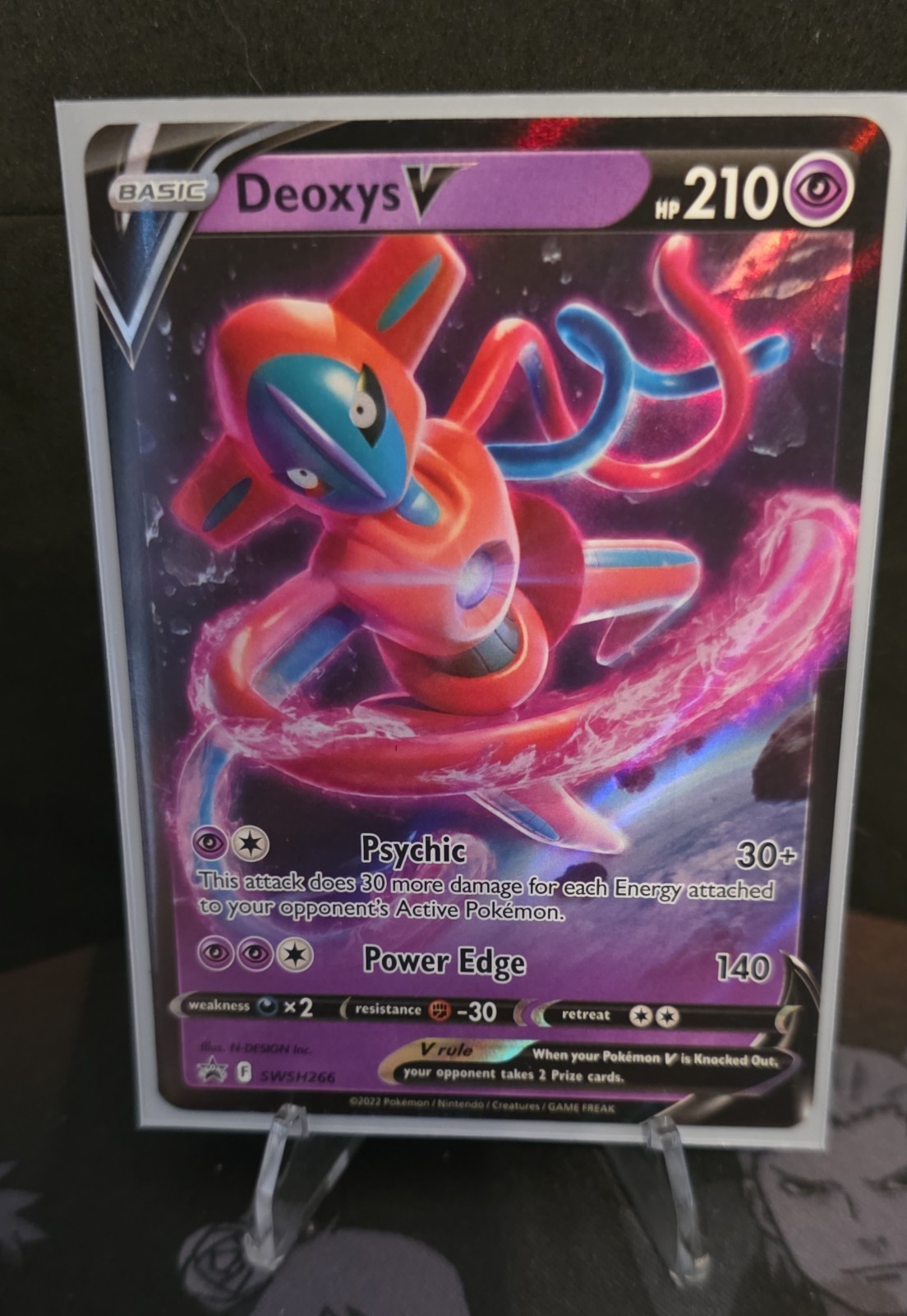 Deoxys V SWSH266 SWSH: Sword & Shield Promo Cards Holo