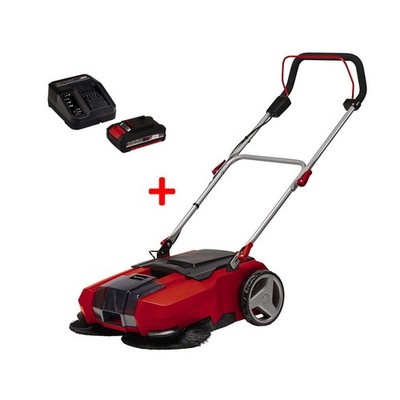 Einhell Akku Kehrmaschine TE-SW 18/610 Li incl. 18 Volt Starter Kit 2,5 Ah PXC P