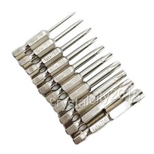 Sourcing Map T30 Torx-Bits – 2 Stück, 6,35 Mm Sechskant, 5,1 Cm Lang, Magnetisch & Aus S2-Stahl | Für Bohrmaschine, Akkuschrauber & Handwerkzeuge