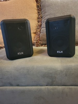 KLH Model 45 bookshelf speakers pair tested works great