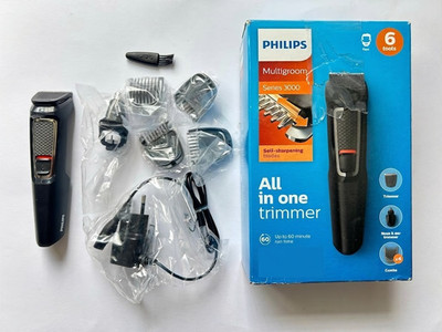 Philips 6 in 1 Multigroom Trimmer rasierer Bartschneider Series 3000 MG3715/14