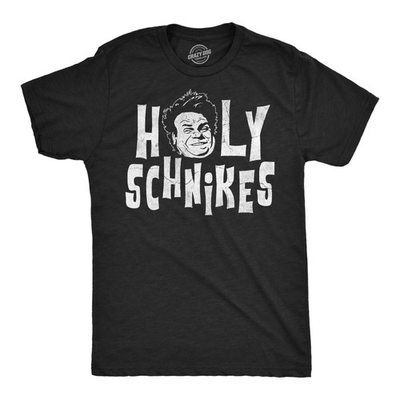 #ad Mens Funny T Shirts Holy Schnikes Sarcastic Chris Farley Graphic Movie Quote $9.50