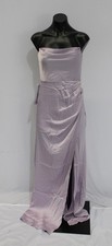 Azazie Women's Leonis Chiffon Convertible Dress JW7 Frosted Lilac Size A4