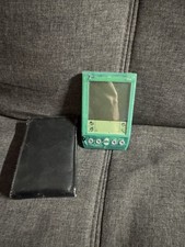 Handspring Visor Deluxe PDA Organizer Palm Pilot WITH Leather Case Works