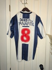 CLUB ALIANZA LIMA 1901 TRANS PERU UMBRO HOME FOOTBALL SHIRT JERSEY #8 M ADULT