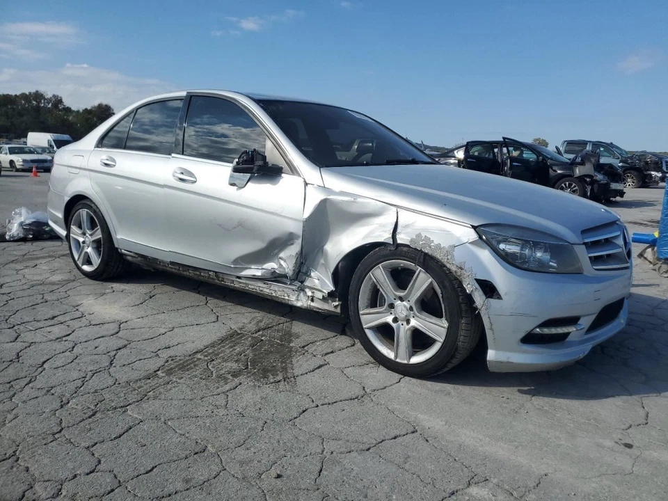 Passenger Sun Visor 204 Type Illuminated Fits 08-14 MERCEDES C-CLASS 2658710 Foto 4 de 4