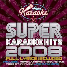 Super Karaoke Hits 2008 CD Album UK IMPORT 