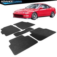 Fits 94-01 Acura Integra Sedan 4dr Floor Mats Carpet Front Rear Black Nylon 5pcs