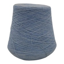Azure 2/24 Vintage Craft Material Knitting Crochet Yarn Cone