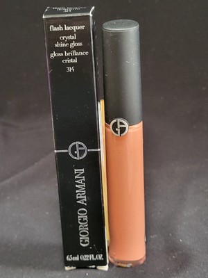 Giorgio Armani Lip Gloss Flash Lacquer Crystal Shine 314 ''Delirium'' 6.5ml/0.22oz