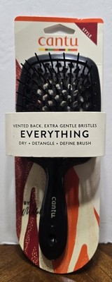 Cantu Dry+Detangle+Define Hair Extra Gentle Vented Back  Everything Brush  NEW