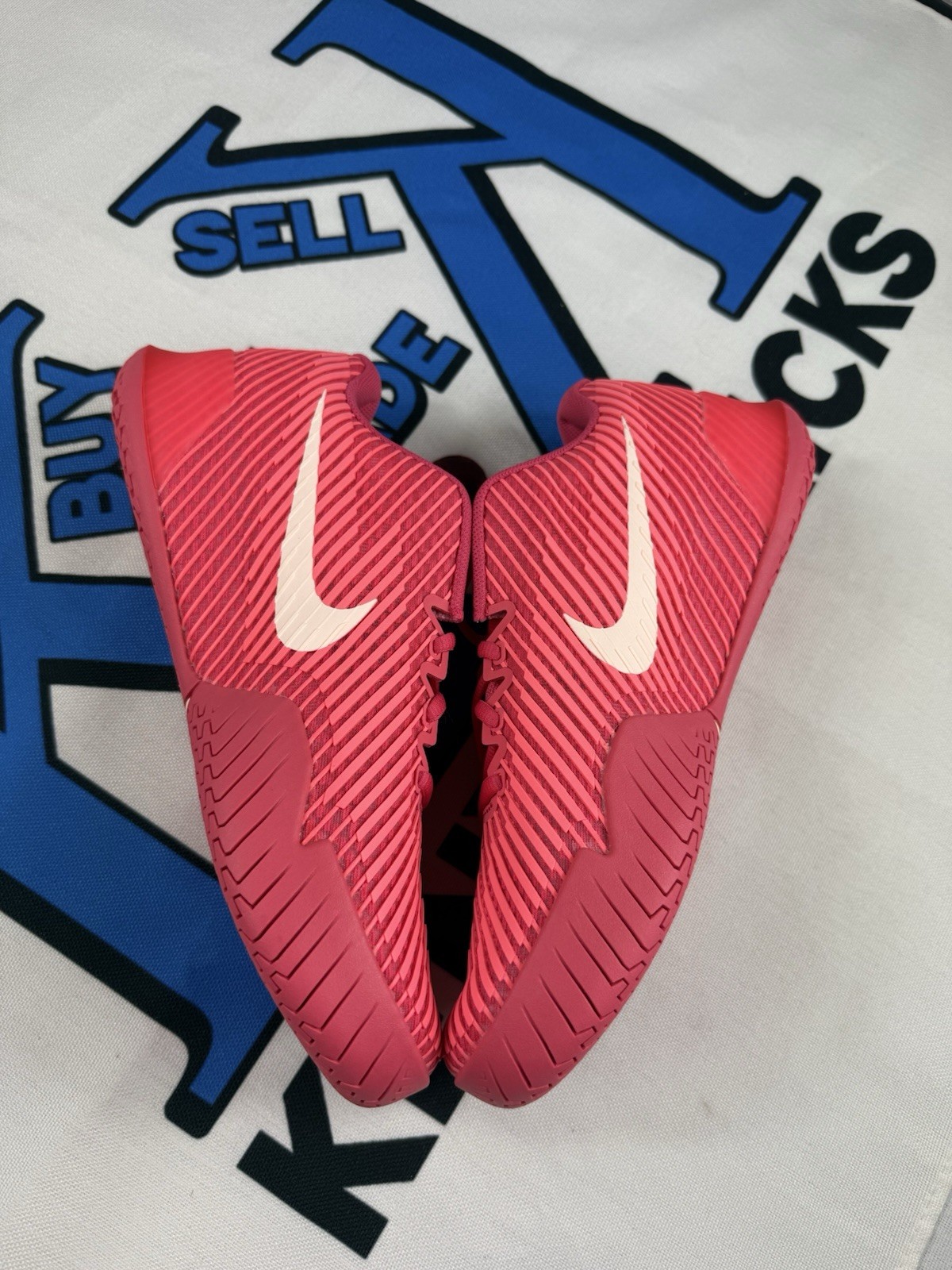 Size 11 Women’s/9.5 Men’s Nike Court Air Zoom Vapor 11 HC Aster Pink DR6965-600 image 5