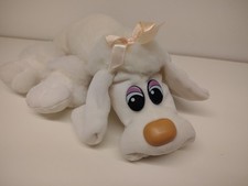 Vintage Tonka 1985 Pound Puppies Large White Poodle 18"