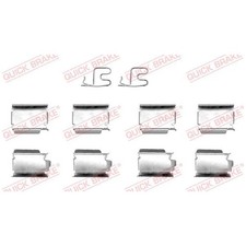 Zubehörsatz Bremsbeläge für Jeep Cherokee KK Renegade BU Wrangler 3 JK | 2428