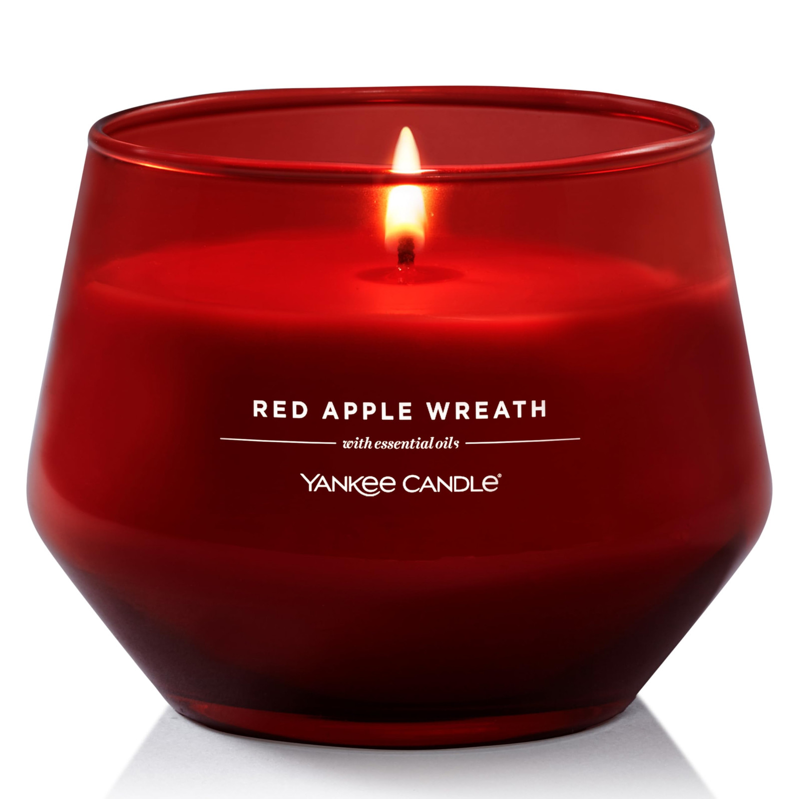 Yankee Candle Studio Candele profumate | Candela media Red Apple Wreath (M4p)