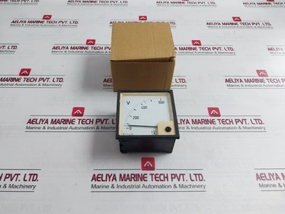 RISHABH 0-600V Analoges Voltmeter 850V 12015